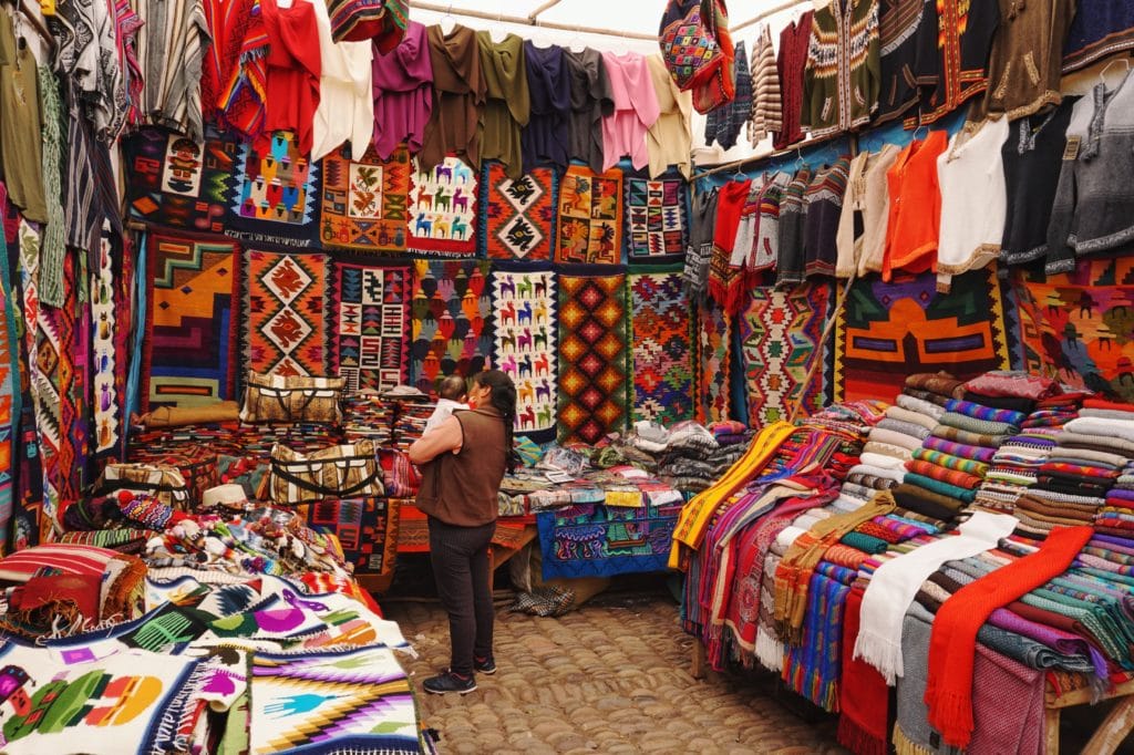 marché au Perou