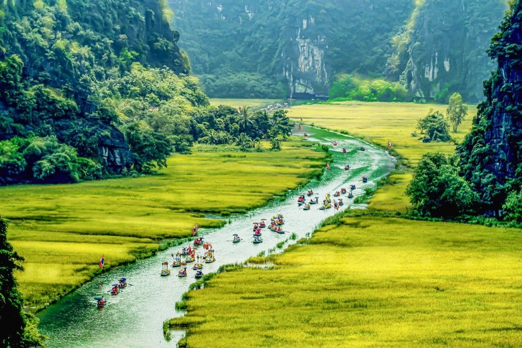 ville de Ninh Binh au sud de la capitale vietnamienne